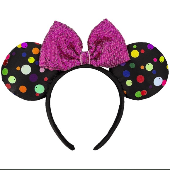 Disney Accessories - Disney “Rock the Dots” Mickey Ear Headband